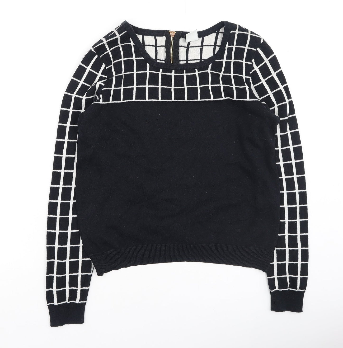 Womens UK Size M VERO MODA Black Pullover Jumper