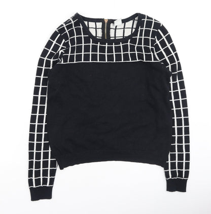 Womens UK Size M VERO MODA Black Pullover Jumper