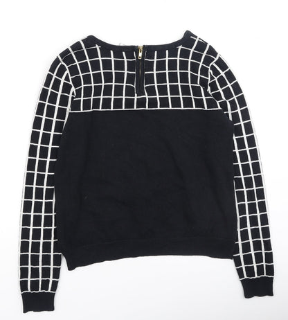 Womens UK Size M VERO MODA Black Pullover Jumper