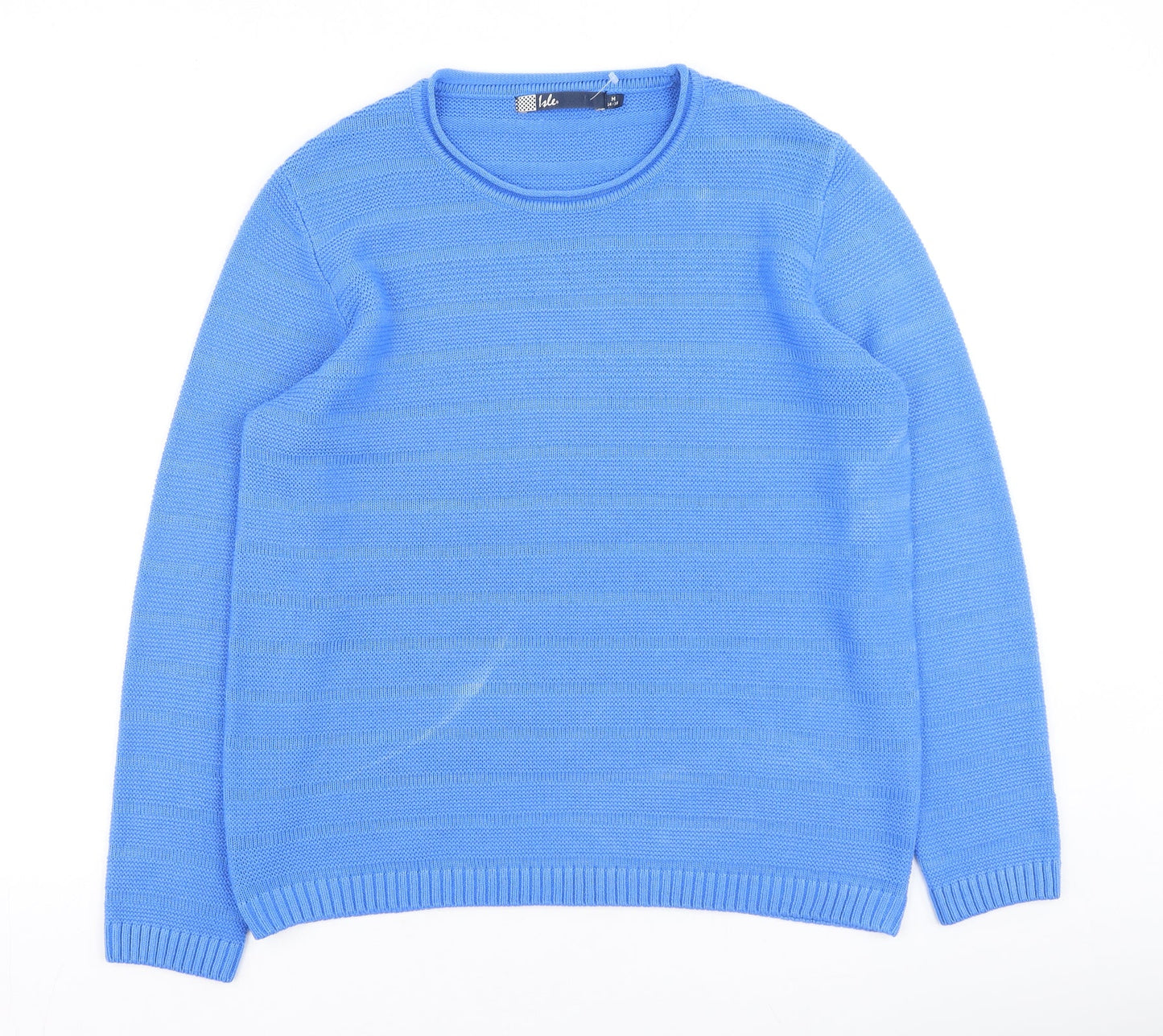Womens UK Size M hle Blue Pullover Jumper