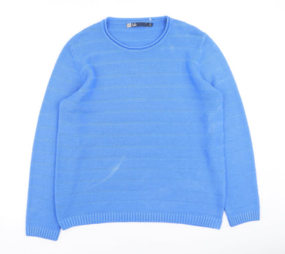 Womens UK Size M hle Blue Pullover Jumper
