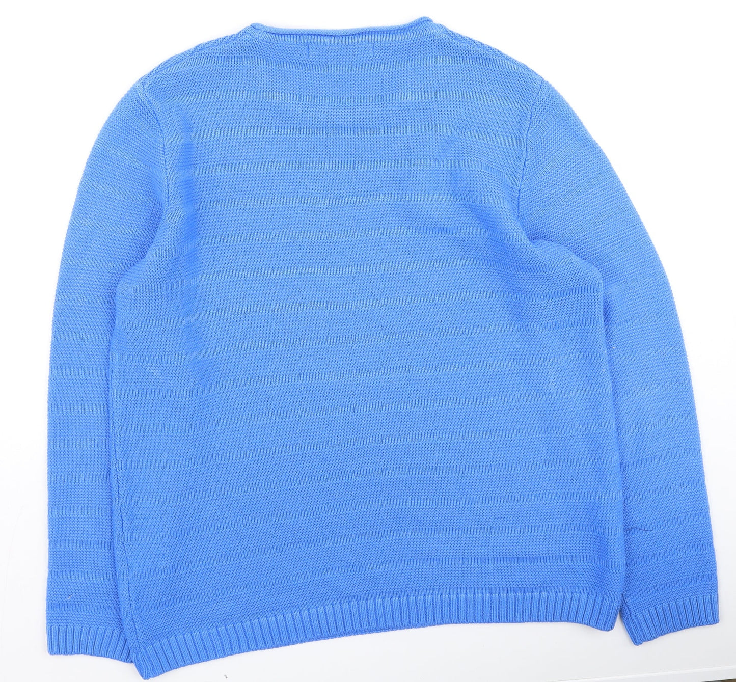 Womens UK Size M hle Blue Pullover Jumper