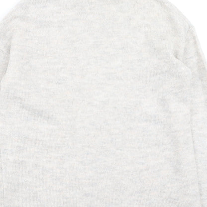 Womens UK Size 12 NEXT Beige Pullover Jumper