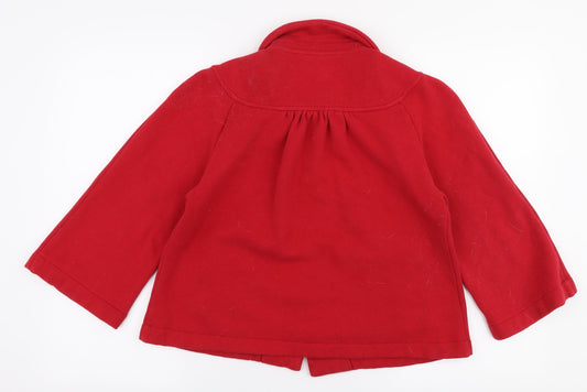 Gap Womens Red   Jacket  Size M  Button