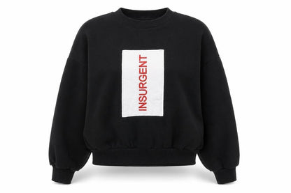 Preworn Womens Black  Polyester Pullover Sweatshirt Size XS  Pullover - Insurgent