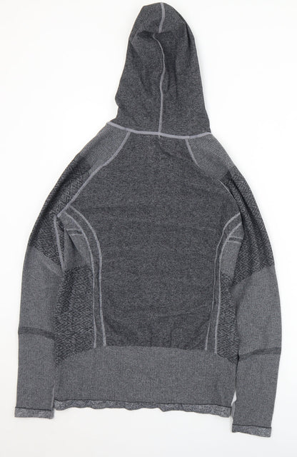 Preworn Womens Grey  Polyester Pullover Hoodie Size M