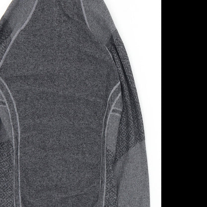 Preworn Womens Grey  Polyester Pullover Hoodie Size M