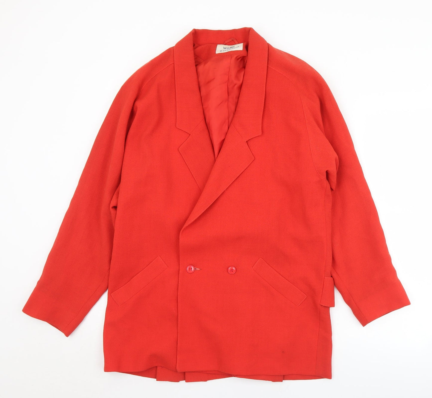 Womens UK Size 12 Wallis Red Jacket