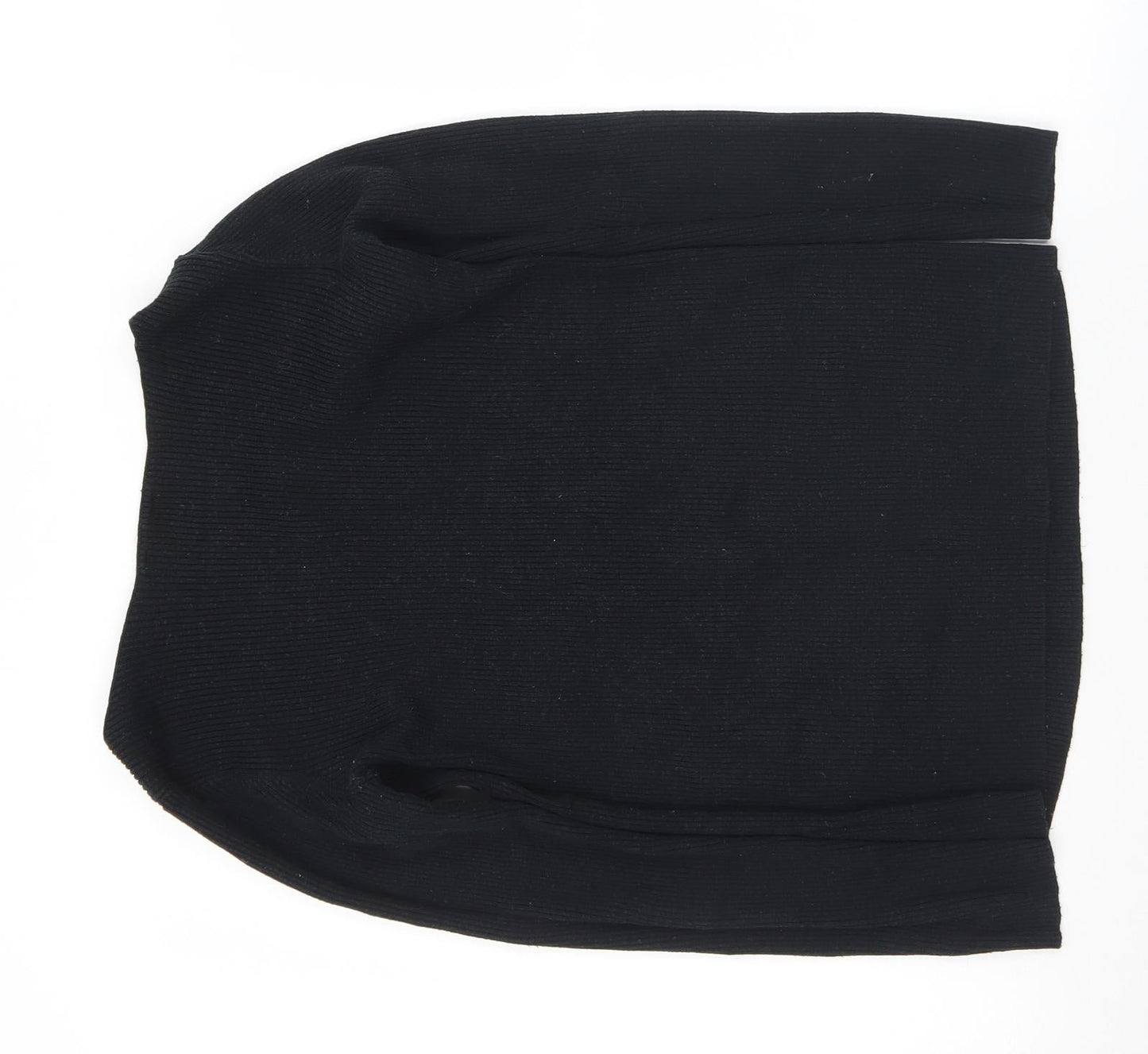 Gap Womens Black Boat Neck  Cotton Pullover Jumper Size XS