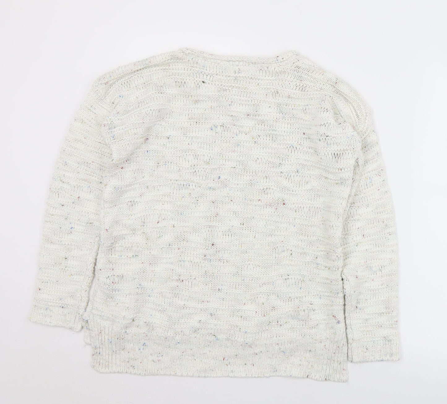 Womens UK Size L M&Co Ivory Pullover Jumper