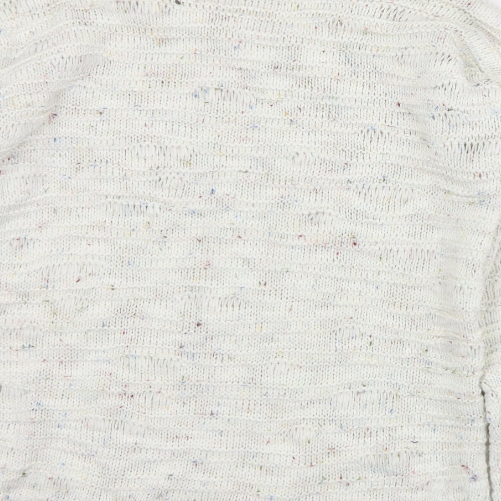 Womens UK Size L M&Co Ivory Pullover Jumper