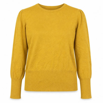 Womens UK Size 12 Marks and Spencer Gold Pullover Jumper