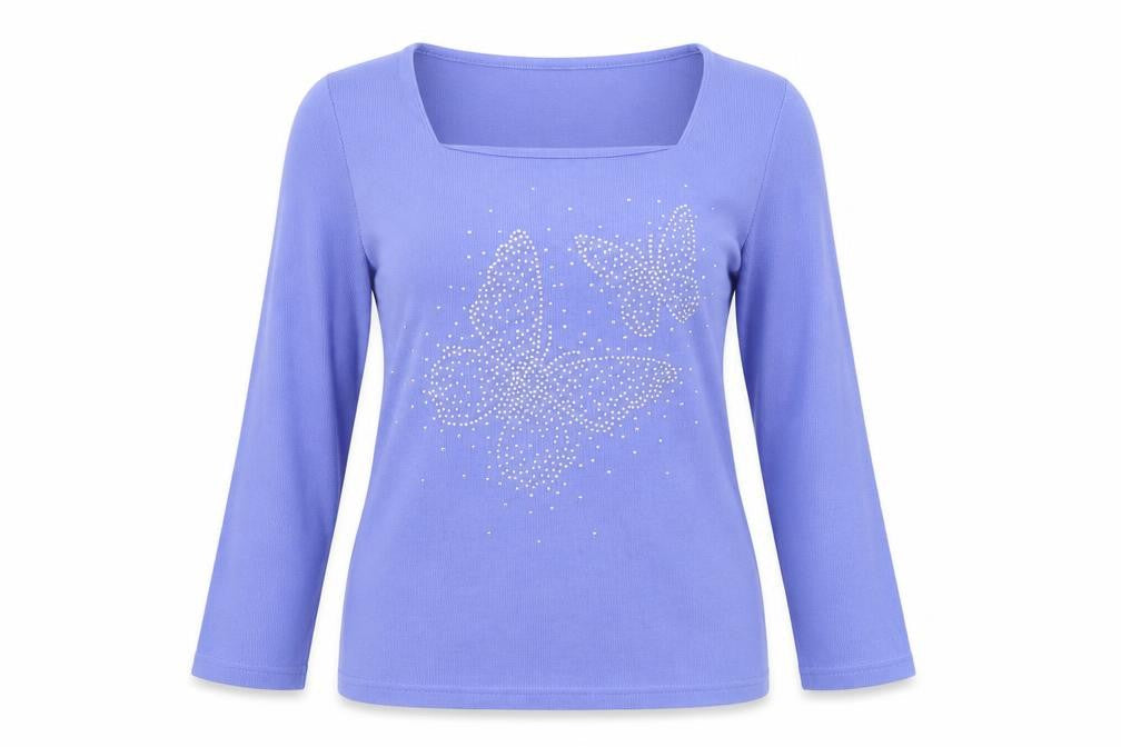 Womens UK Size 12 Love Leisure Blue Pullover Jumper