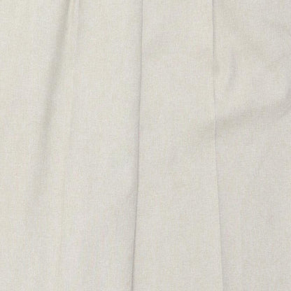 BM Womens Beige  Polyester Trousers  Size 20 L29 in Regular