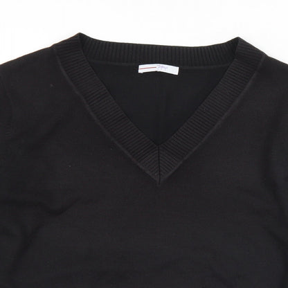 Womens UK Size 22 Papaya Black Pullover Jumper