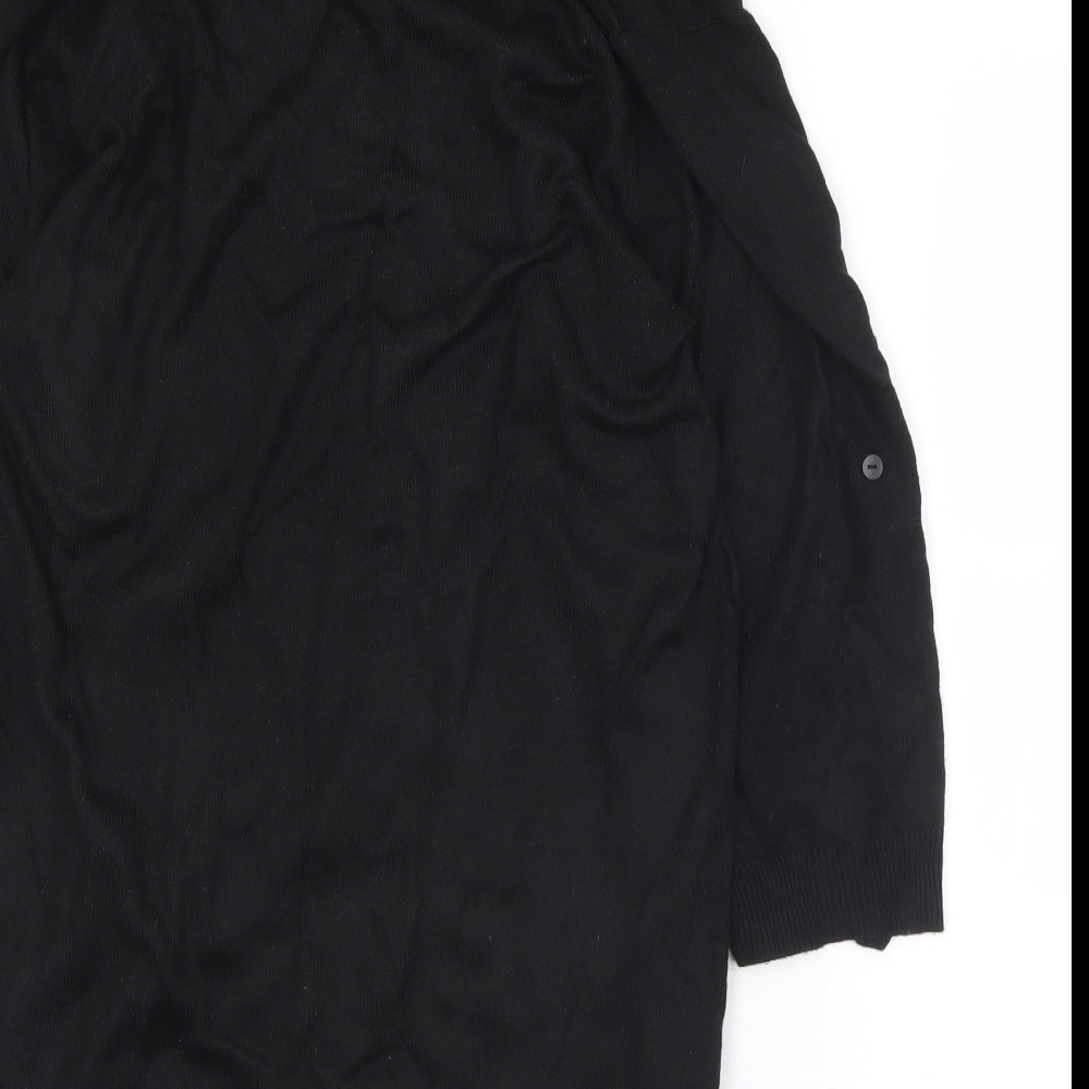 Womens UK Size 14 Papaya Black Pullover Jumper