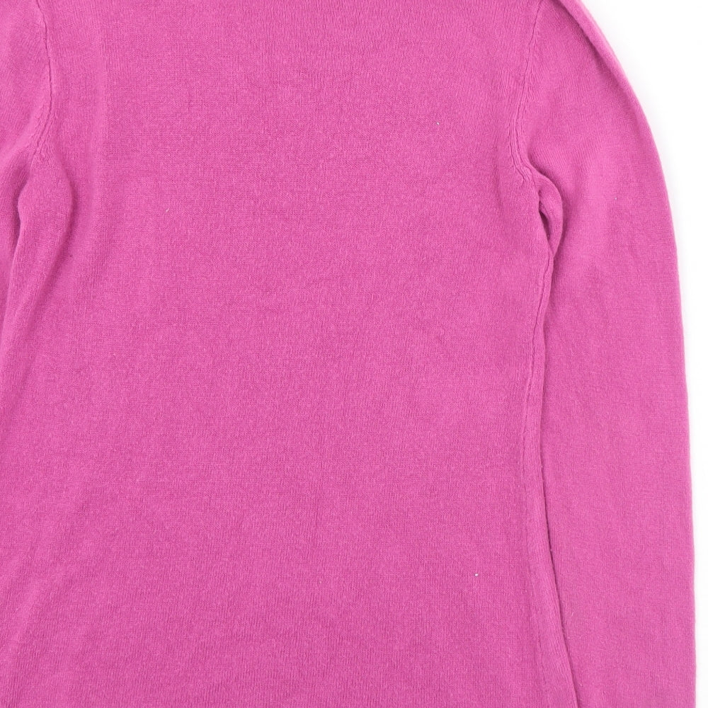 Womens UK Size 12 Matalan Pink Pullover Jumper