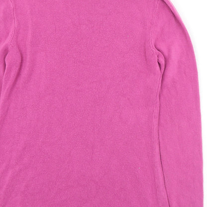 Womens UK Size 12 Matalan Pink Pullover Jumper