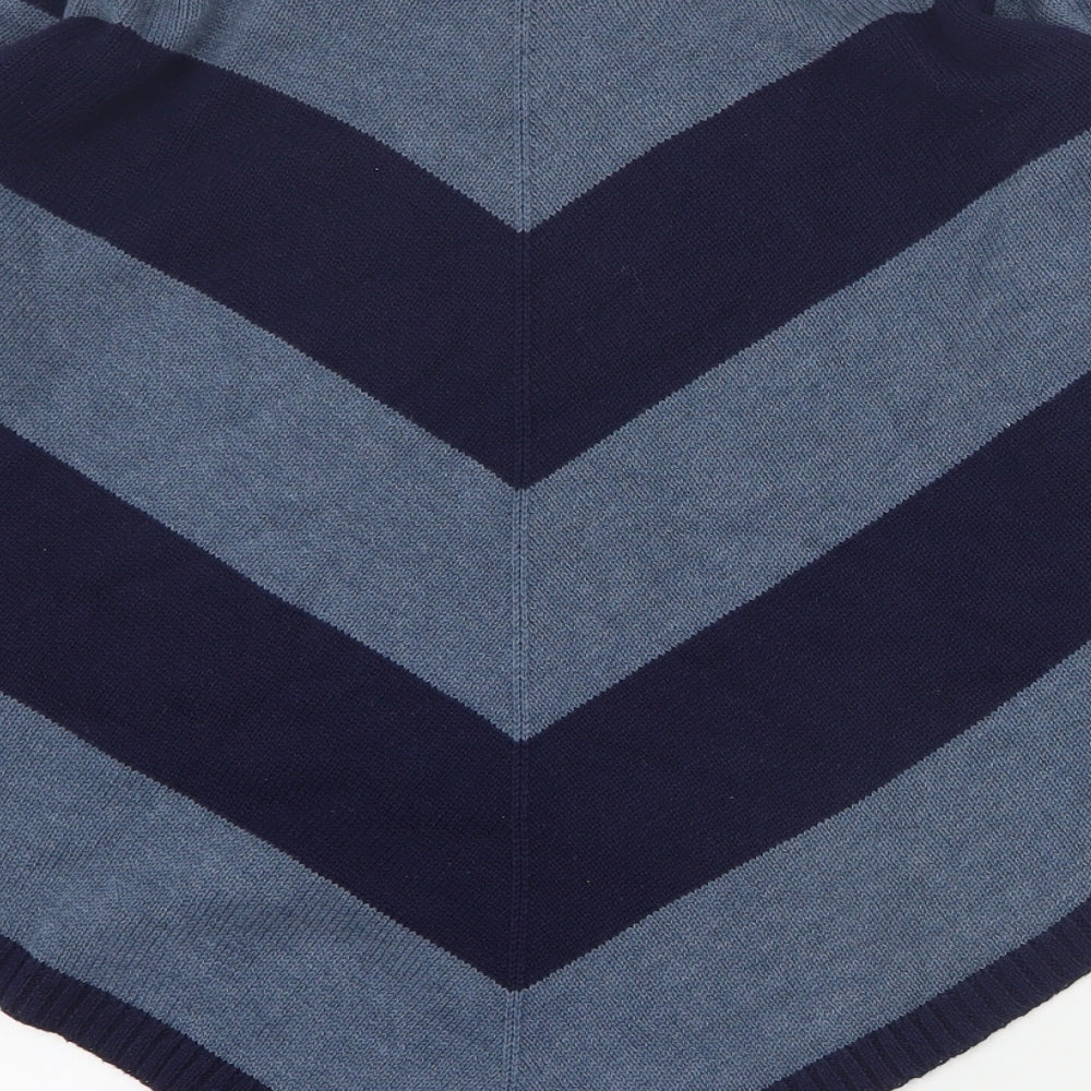 Womens UK Size S Tru Collection Blue Pullover Jumper
