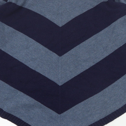 Womens UK Size S Tru Collection Blue Pullover Jumper