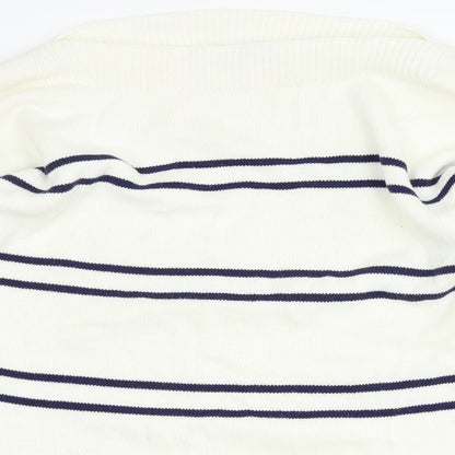 Womens UK Size L Very Ivory Pullover Jumper