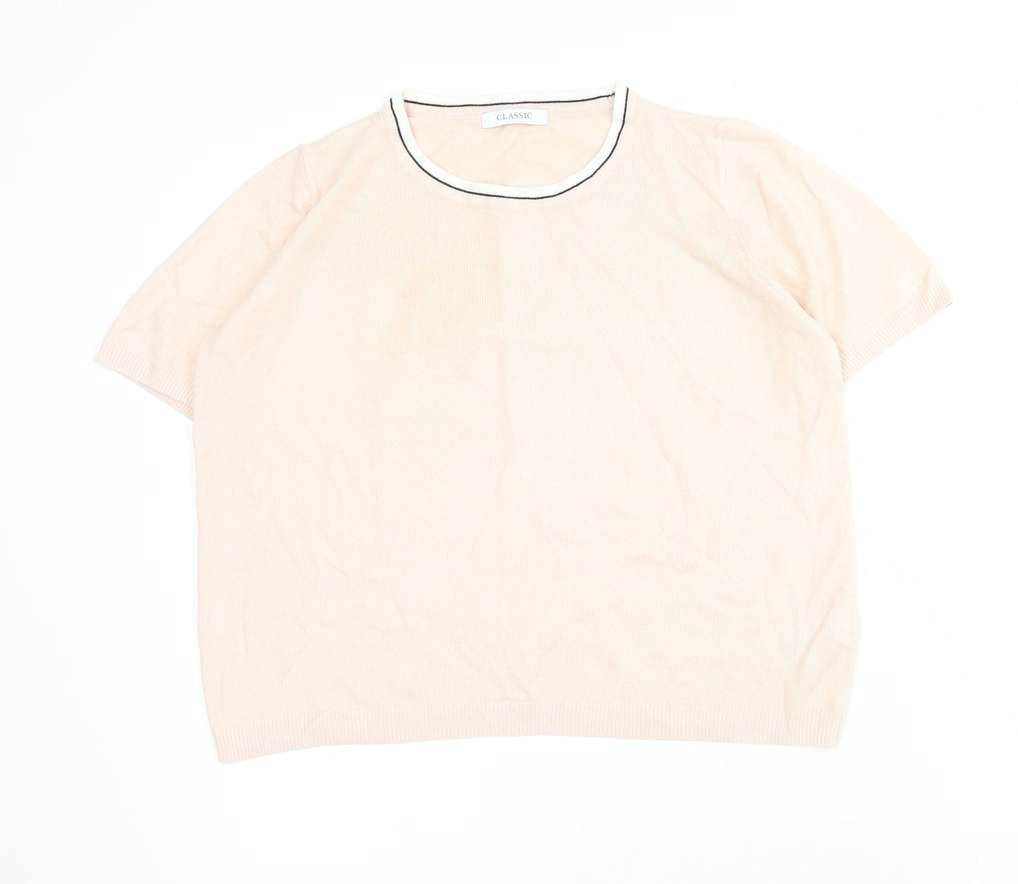 Womens UK Size 10 Marks and Spencer Pink Pullover Jumper