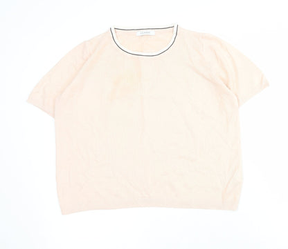 Womens UK Size 10 Marks and Spencer Pink Pullover Jumper