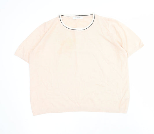 Womens UK Size 10 Marks and Spencer Pink Pullover Jumper