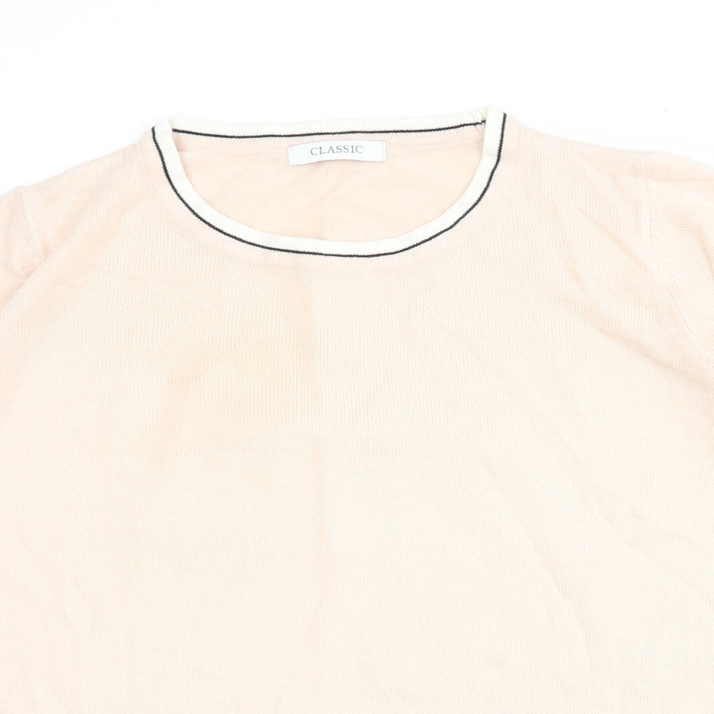 Womens UK Size 10 Marks and Spencer Pink Pullover Jumper