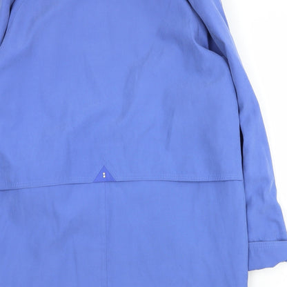 Womens UK Size S Astraka Blue Pea Coat