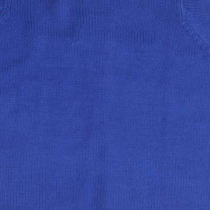 Wardrobe Womens Blue Round Neck  Acrylic Cardigan Jumper Size 12   - 12/14