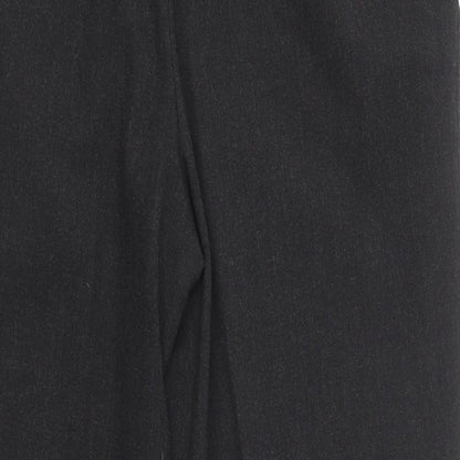 Womens UK Size 12 Marks and Spencer Regular Fit Dress Pants Grey Trousers