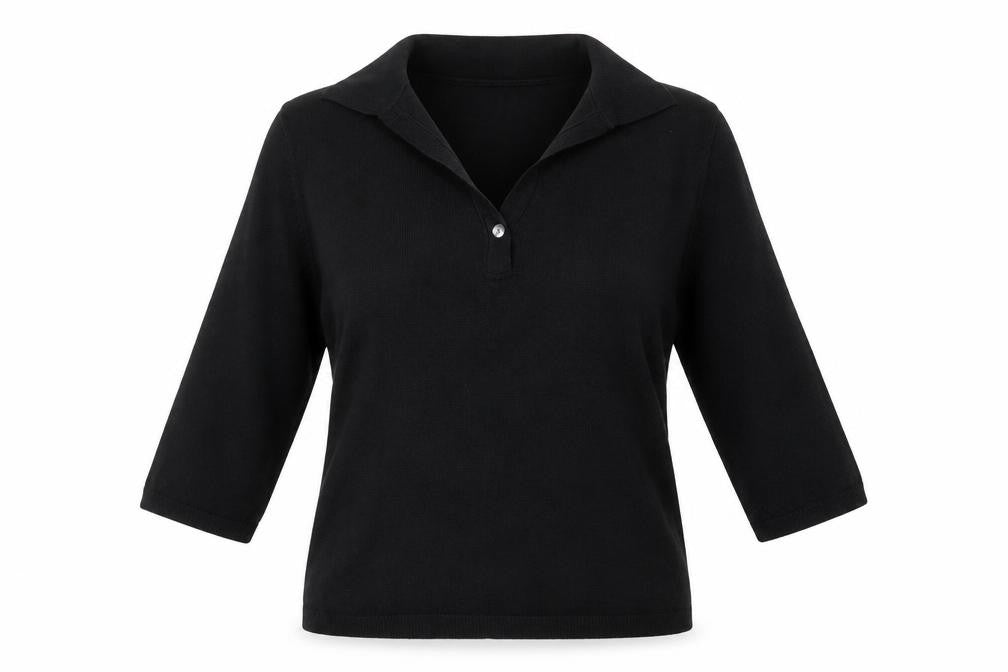 Womens UK Size 18 Essentials Black Cardigan Jumper