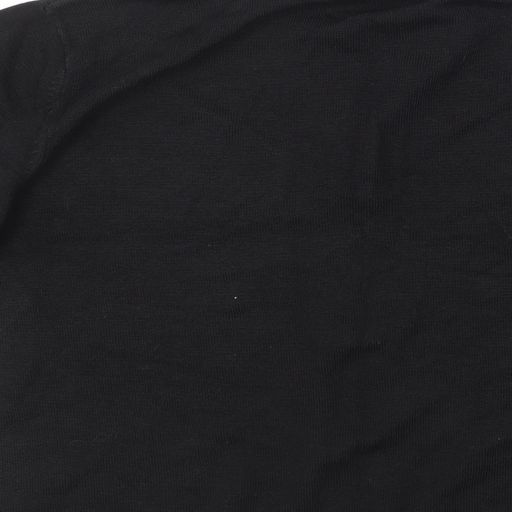 Womens UK Size 18 Essentials Black Cardigan Jumper