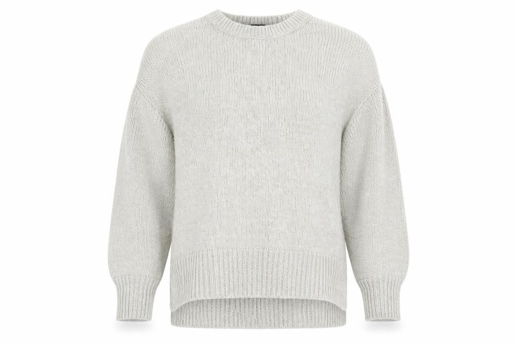 Womens UK Size M New Look Grey Pullover Jumper