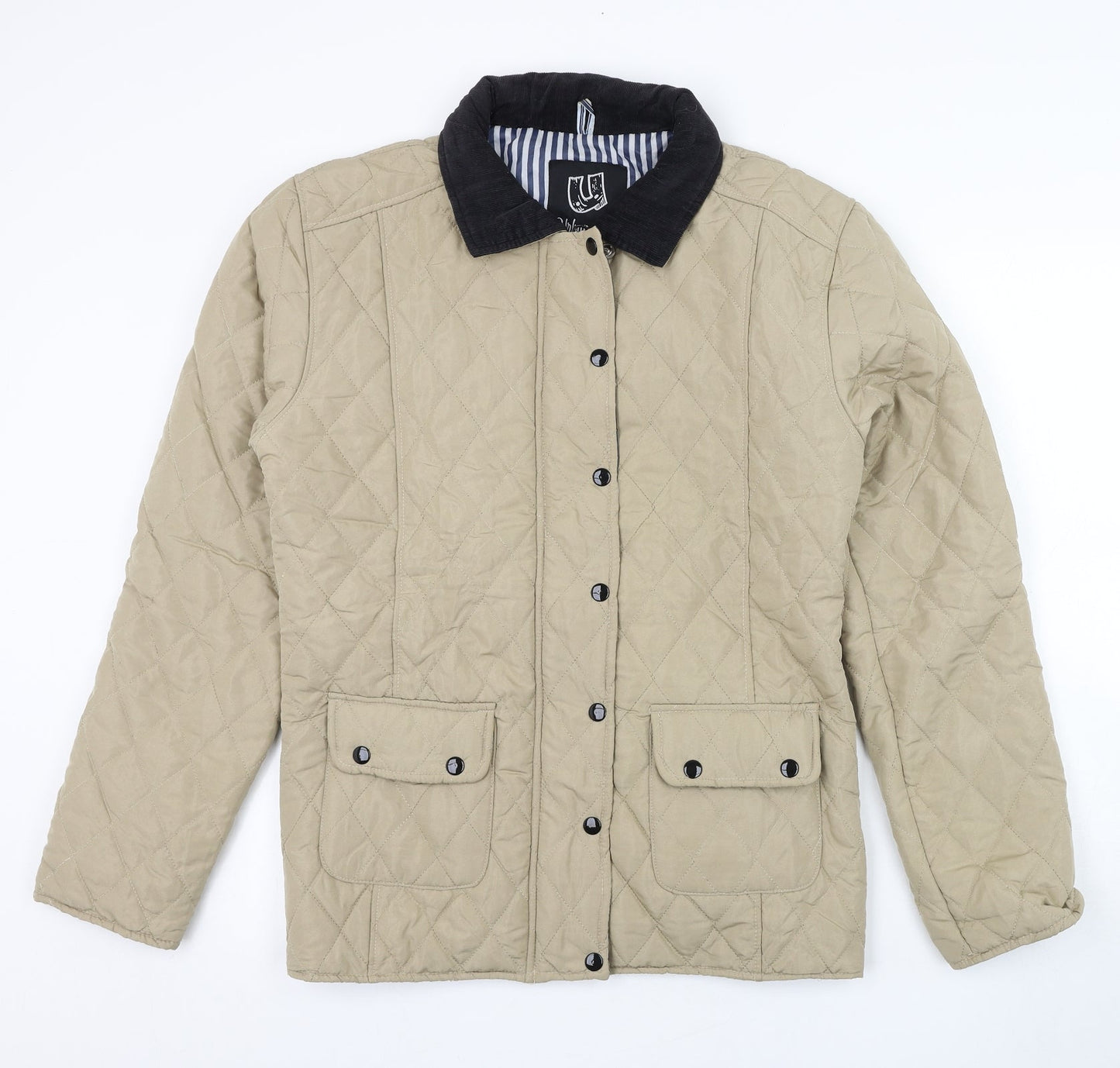 Womens UK Size XL Urban Diva Beige Quilted Coat
