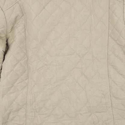 Womens UK Size XL Urban Diva Beige Quilted Coat