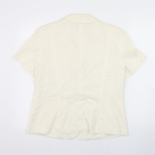 Womens UK Size 14 BHS Ivory Jacket