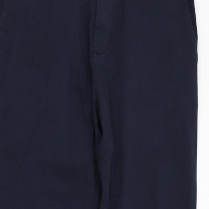 F&F Womens Blue  Cotton Chino Trousers Size 34 in L27 in Regular