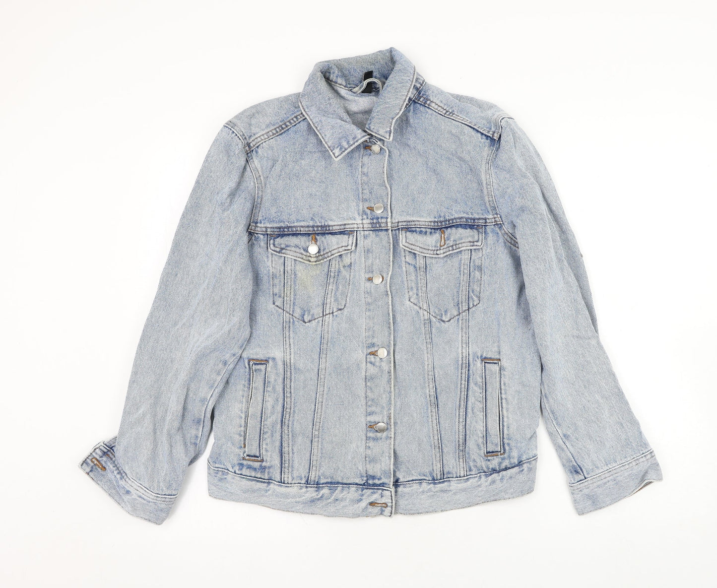 Womens UK Size S Divided by H&M Blue Jacket