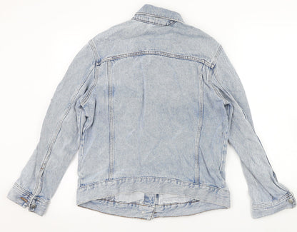 Womens UK Size S Divided by H&M Blue Jacket