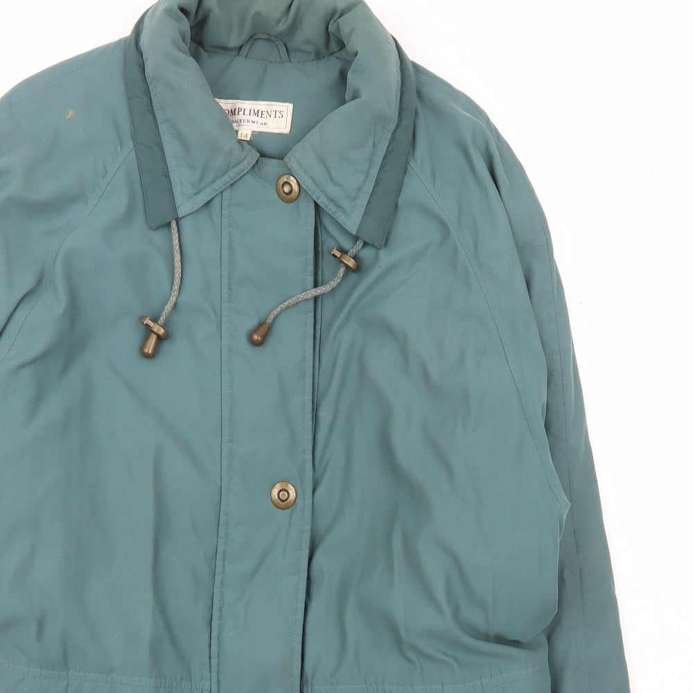 Womens UK Size 14 Compliments Green Jacket