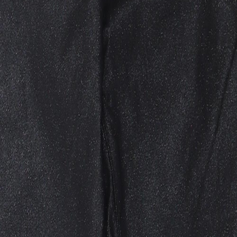 SheIn Womens Black  Elastane Skinny Jeans Size 28 L28 in Regular Zip