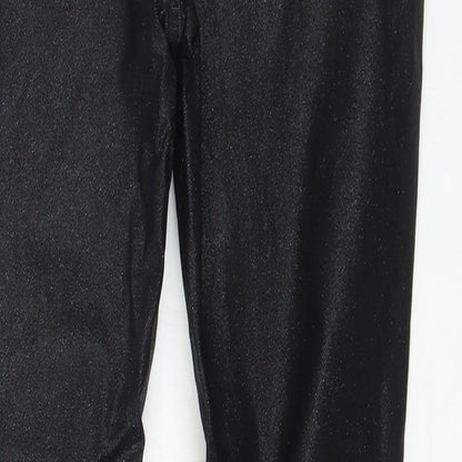 SheIn Womens Black  Elastane Skinny Jeans Size 28 L28 in Regular Zip