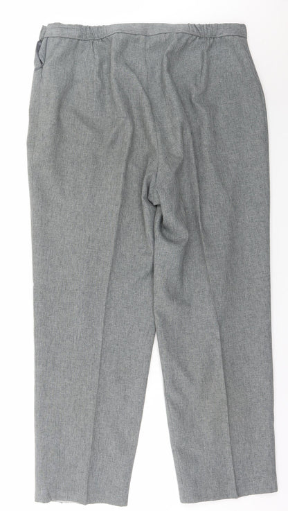 Womens UK Size 18 Marks and Spencer Regular Fit  Green Trousers