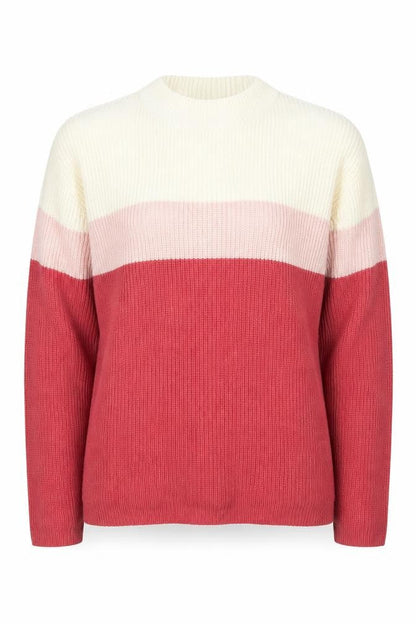 Womens UK Size L Pure & Natural Multicoloured Pullover Jumper