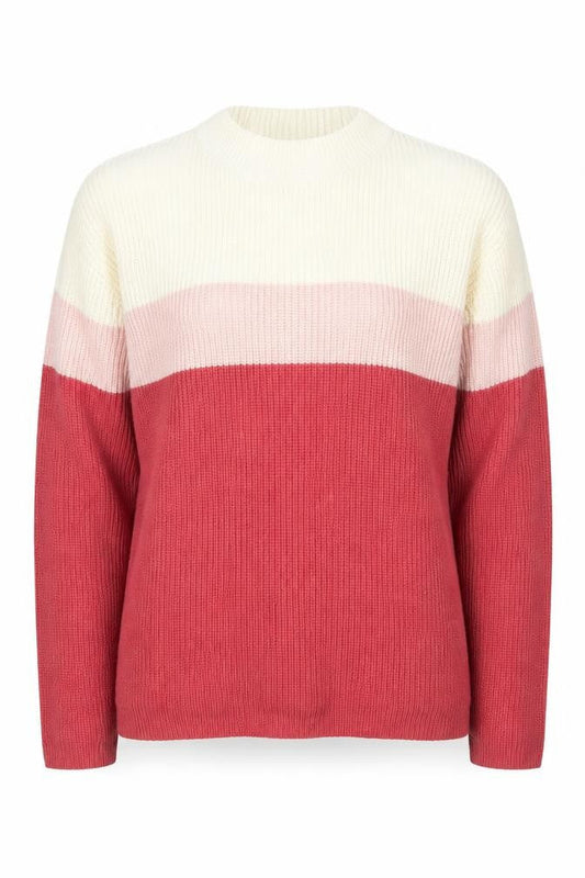 Womens UK Size L Pure & Natural Multicoloured Pullover Jumper