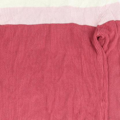 Womens UK Size L Pure & Natural Multicoloured Pullover Jumper