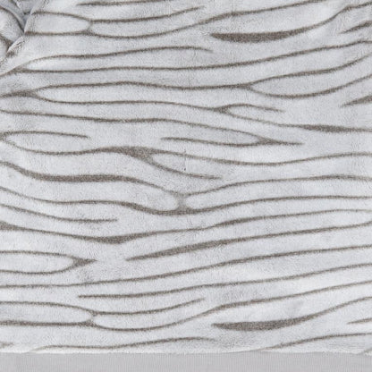 Debenhams Womens Grey Crew Neck Animal Print Polyester Pullover Jumper Size 12   - Lounge Top