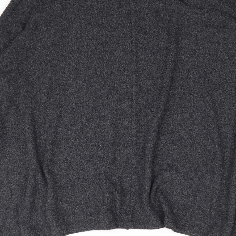 Womens UK Size 8 River Island Grey Jersey T-Shirt